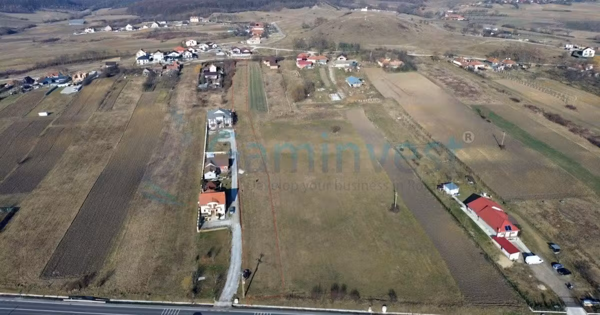Teren Construcții intravilan de vânzare de 4845 mp, în Hidișelu de Sus