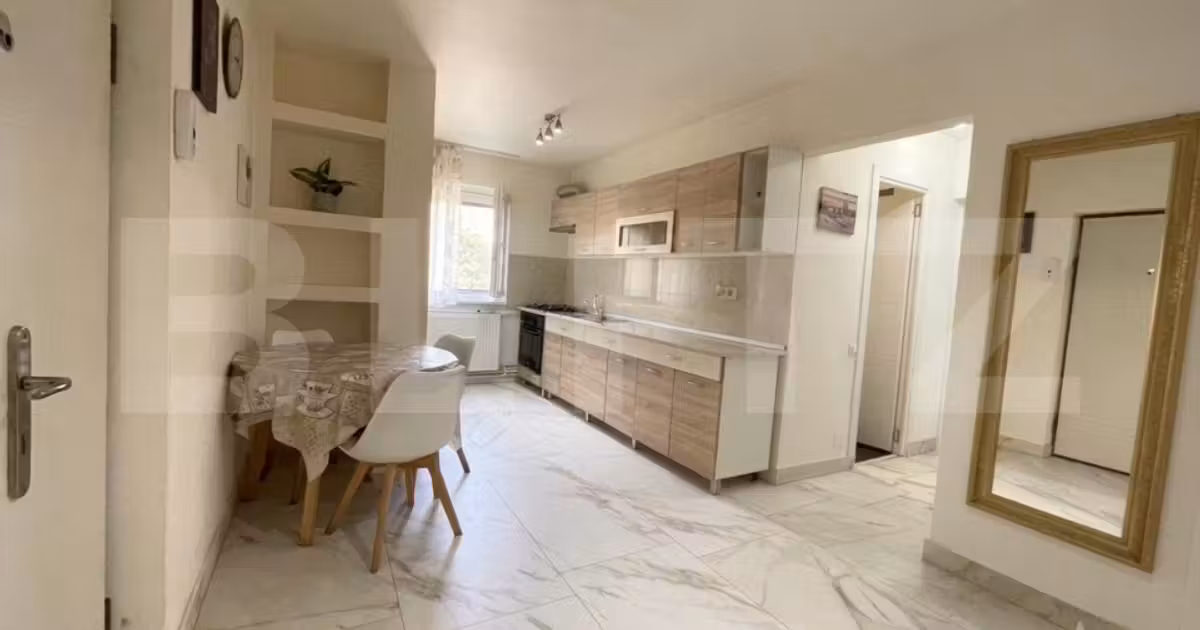 Apartament de vânzare cu 4 camere, mobilat în zona Mănăștur, Cluj-Napoca