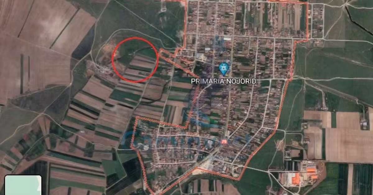 Teren Construcții intravilan de vânzare de 4266 mp, în Nojorid