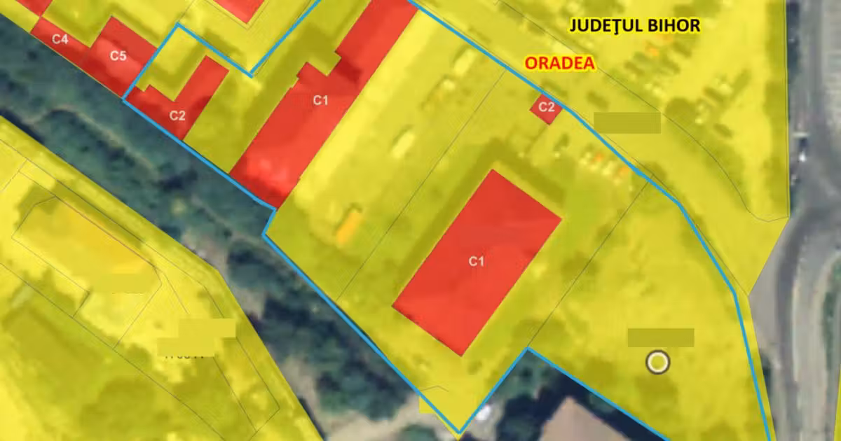 Teren Construcții intravilan de vânzare de 7268 mp, în zona Iosia, Oradea