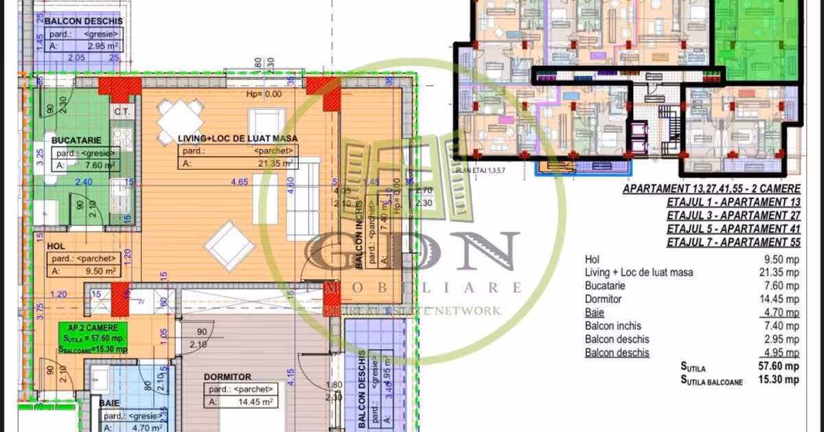 Apartament de vânzare cu 2 camere în zona Cornitoiu, Craiova