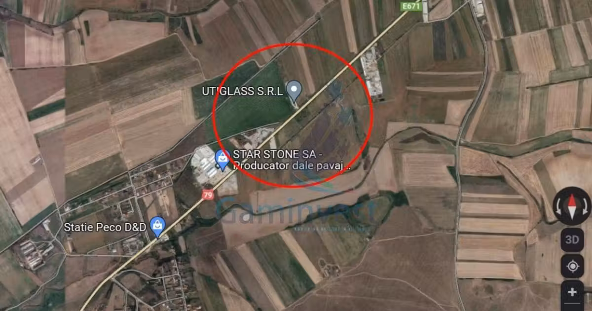 Teren Construcții de vânzare de 14653 mp, în Leș