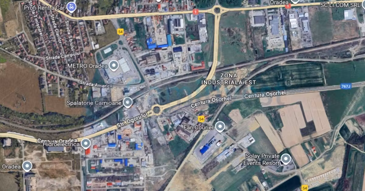 Teren Construcții intravilan de vânzare de 9900 mp, în zona Calea Clujului, Oradea