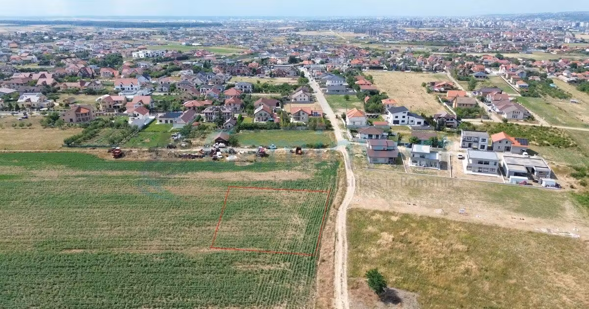 Teren Construcții intravilan de vânzare de 2079 mp, în Sânmartin