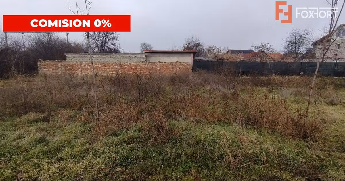 Teren Construcții intravilan de vânzare de 878 mp, în zona Ronaț, Timișoara
