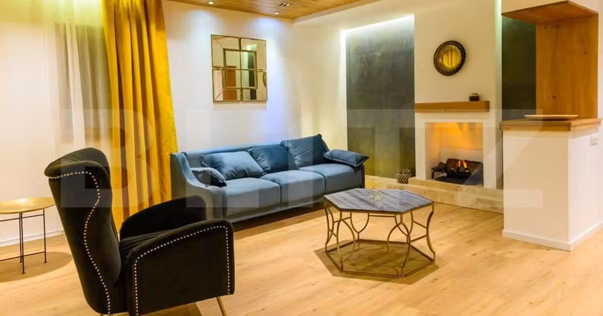 Apartament de vânzare cu 3 camere, mobilat în Poiana Brașov