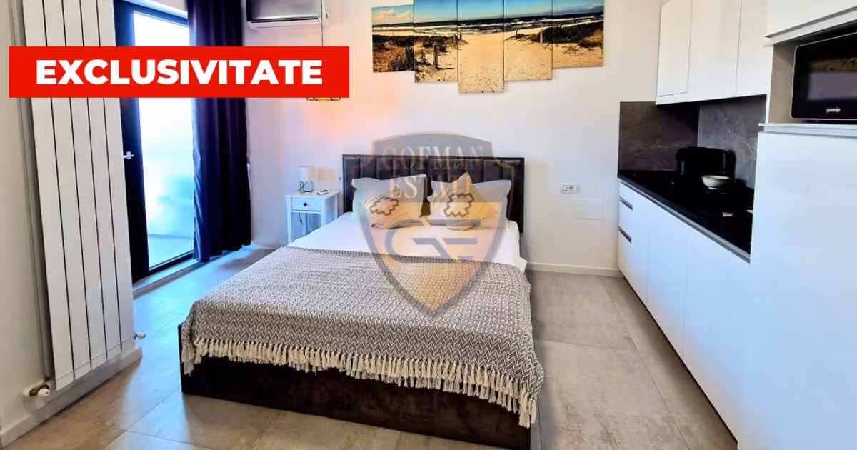 Garsonieră de vânzare, mobilată în Mamaia-Sat