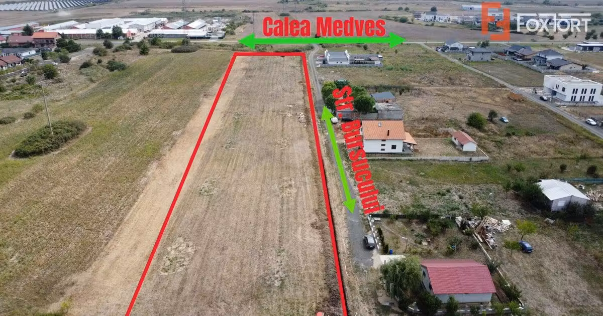 Teren Construcții intravilan de vânzare de 540 mp, în Moșnița Nouă