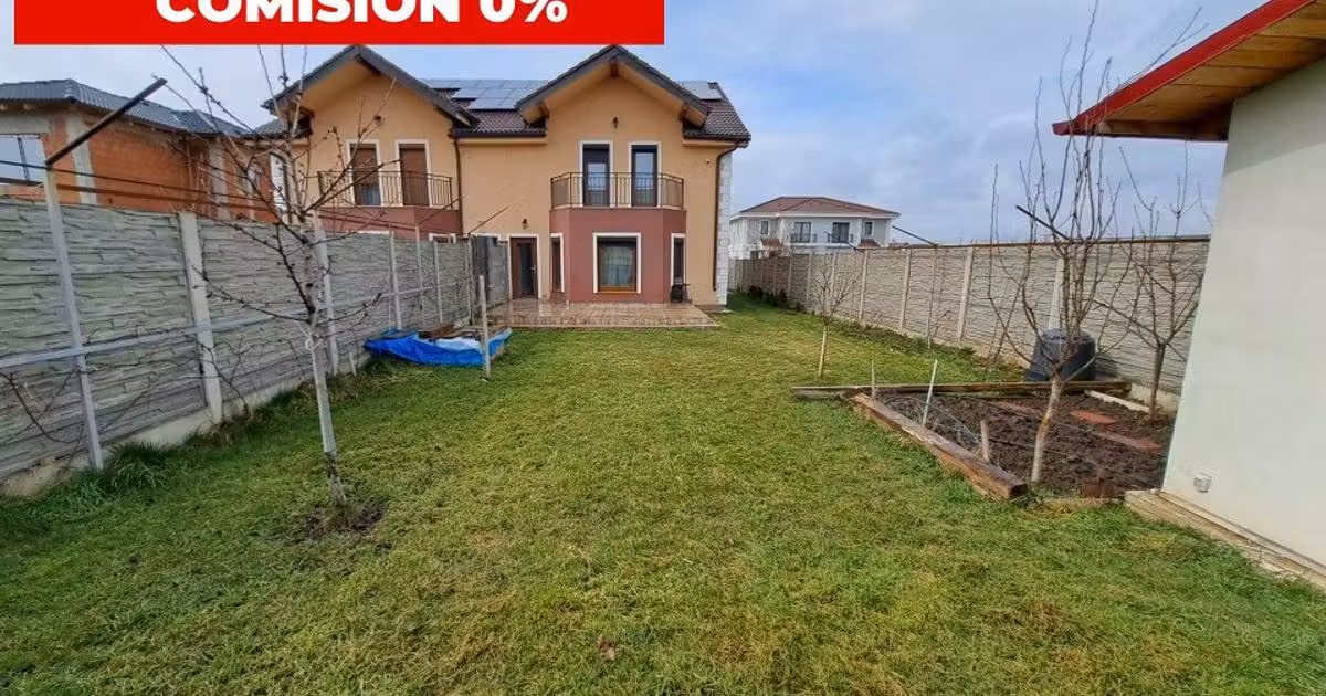 Duplex de vânzare cu 5 camere, mobilat în Dumbrăvița