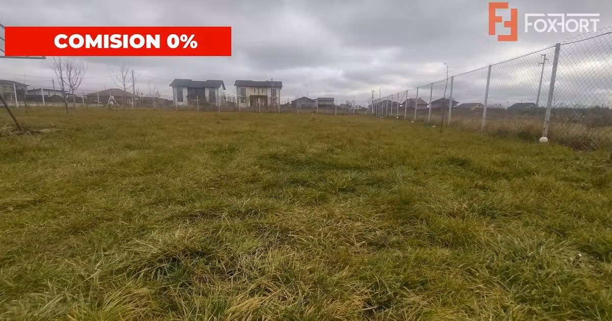 Teren Construcții intravilan de vânzare de 859 mp, în Săcălaz
