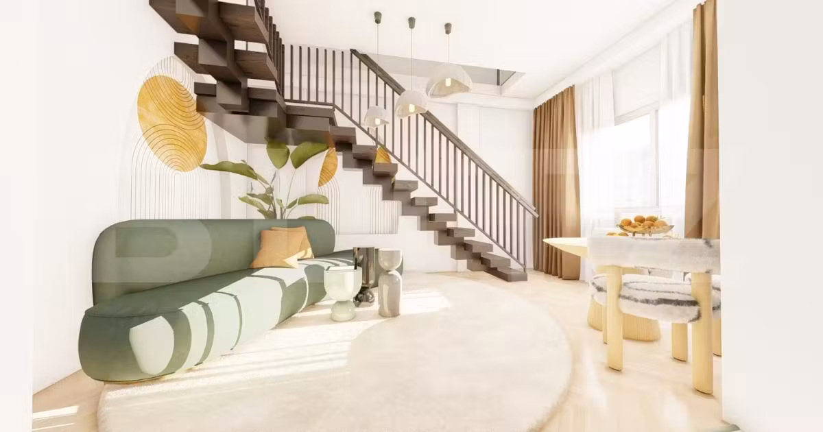 Apartament de vânzare cu 3 camere în Rediu