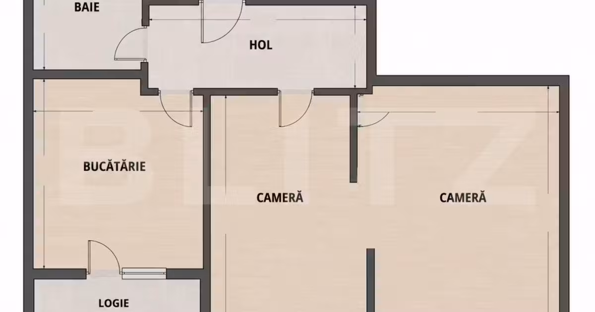 Apartament de vânzare cu 2 camere, mobilat în zona Mărăști, Cluj-Napoca