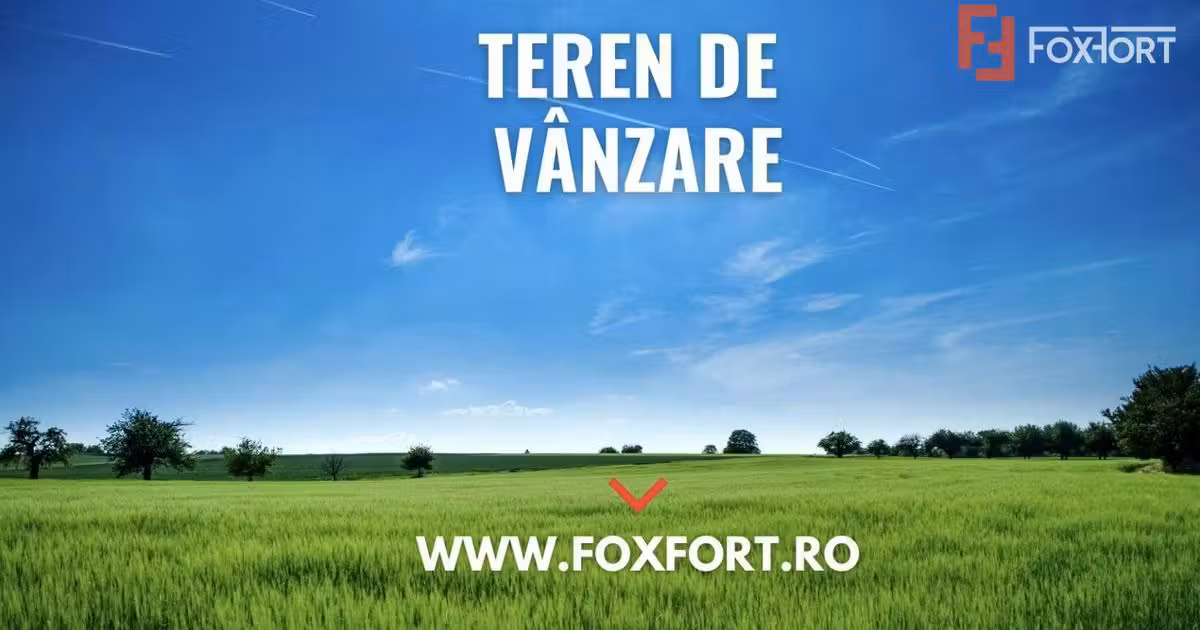 Teren agricol intravilan de vânzare de 640 mp, în Dumbrăvița