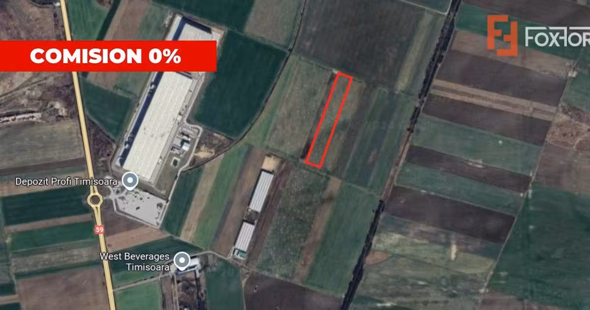 Teren Construcții intravilan de vânzare de 18600 mp, în Șag