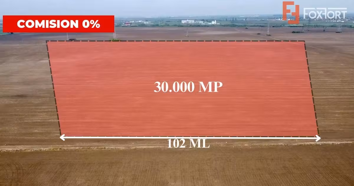 Teren agricol extravilan de vânzare de 30000 mp, în Dumbrăvița