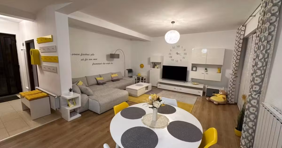 Duplex de vânzare cu 5 camere, mobilat în Florești