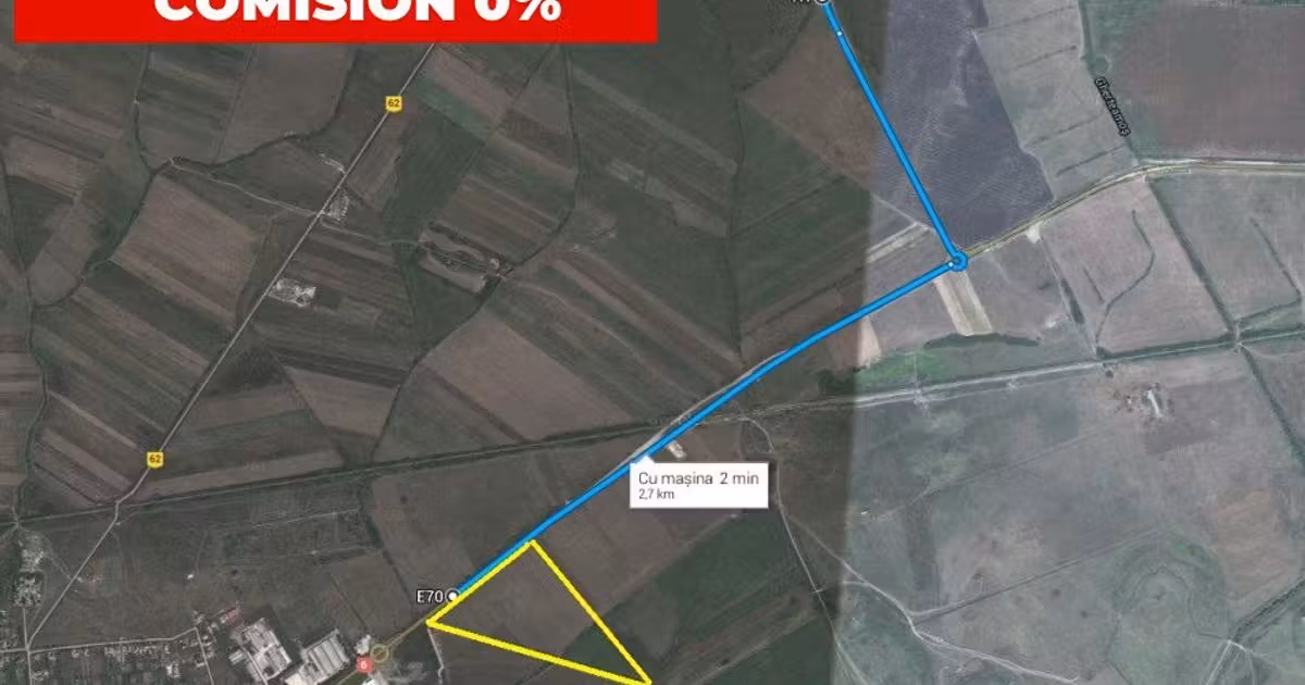Teren Construcții extravilan de vânzare de 17400 mp, în Remetea Mare