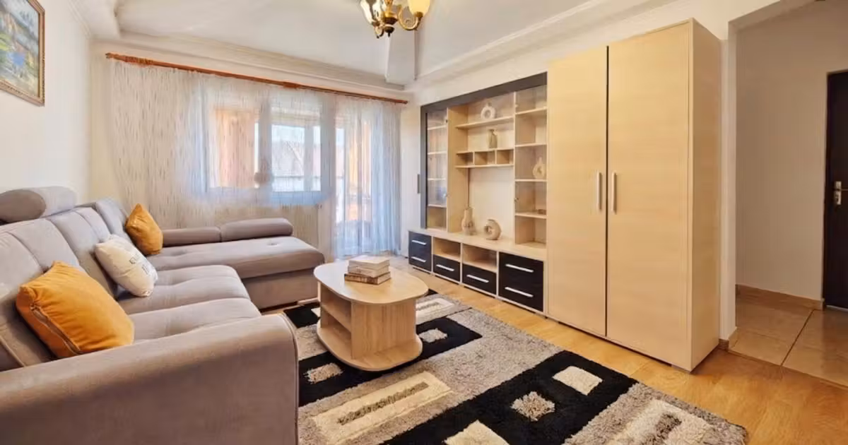 Apartament de vânzare cu 3 camere, mobilat în zona Girocului, Timișoara