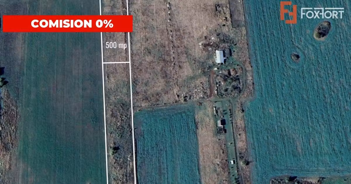 Teren Construcții intravilan de vânzare de 500 mp, în Săcălaz