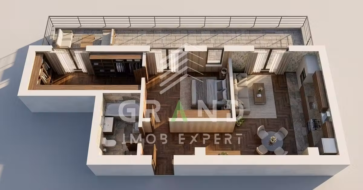 Apartament de vânzare cu 2 camere în zona Dâmbul Rotund, Cluj-Napoca