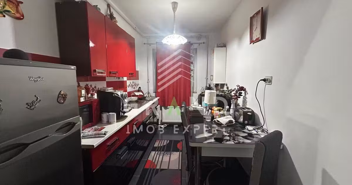 Apartament de vânzare cu 2 camere, mobilat în Florești
