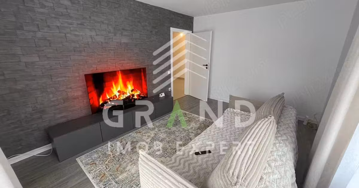 Apartament de vânzare cu 2 camere, mobilat în Florești