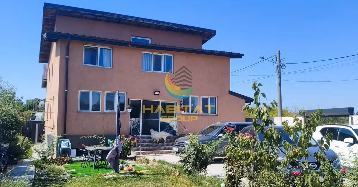Casă individuală de vânzare cu 6 camere, mobilată în Adunații-Copăceni