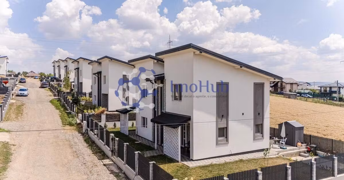 Casă individuală de vânzare cu 4 camere, mobilată în zona Miroslava, Iași
