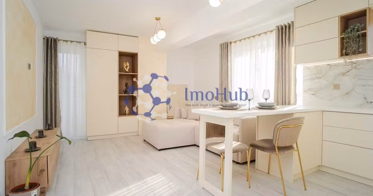 Apartament de vânzare cu 2 camere în zona Tătărași, Iași