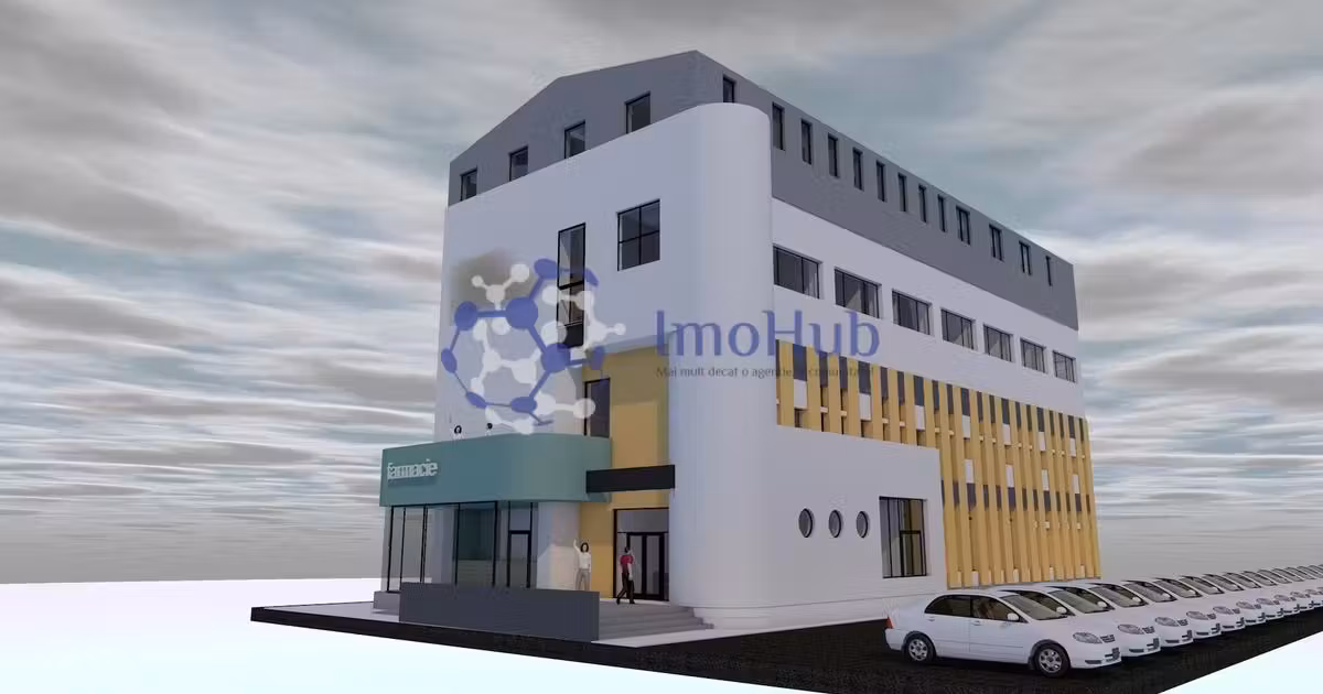Spațiu comercial de vânzare de 1,640 mp, în zona Dacia, Iași