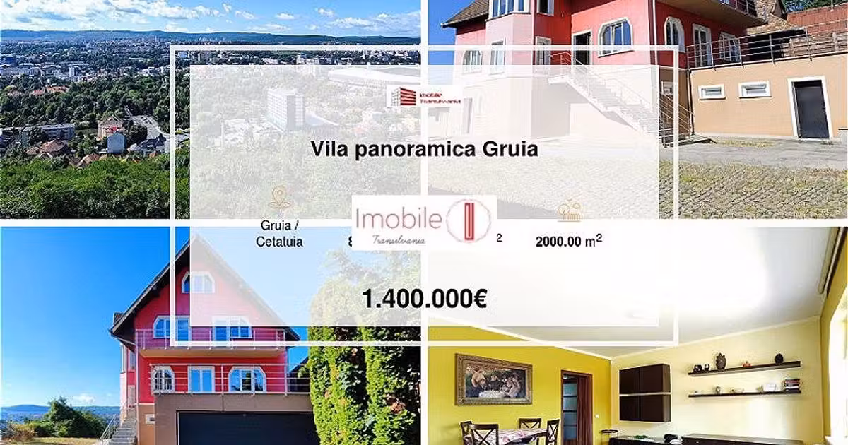 Casă individuală de vânzare cu 8 camere, mobilată în zona Gruia, Cluj-Napoca