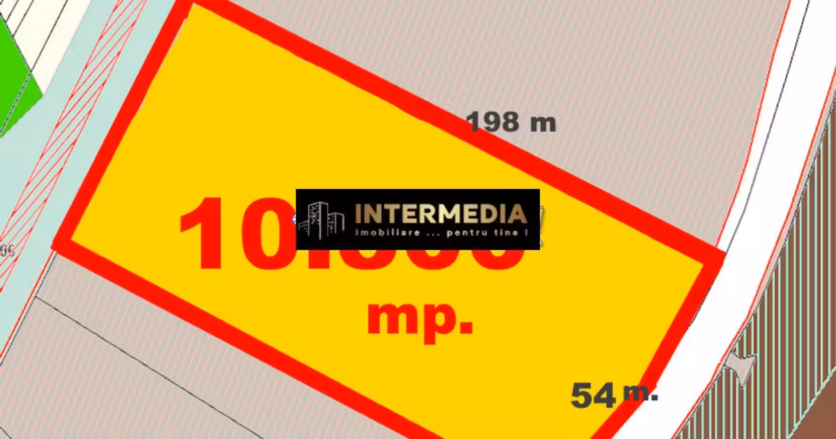 Teren Construcții intravilan de vânzare de 10800 mp, în zona Exterior Sud, Alba Iulia