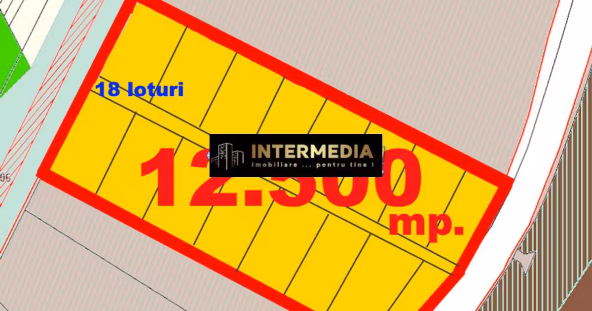 Teren Construcții intravilan de vânzare de 12500 mp, în zona Partoș, Alba Iulia