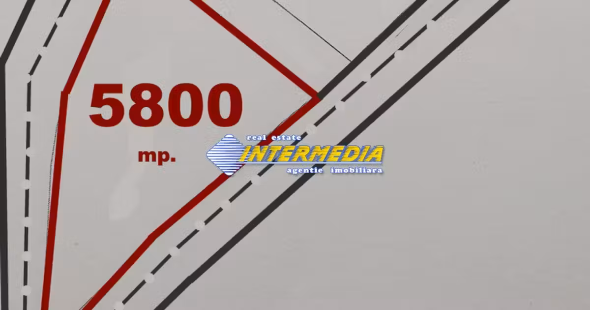 Teren Construcții intravilan de vânzare de 5800 mp, în zona Lipoveni, Alba Iulia