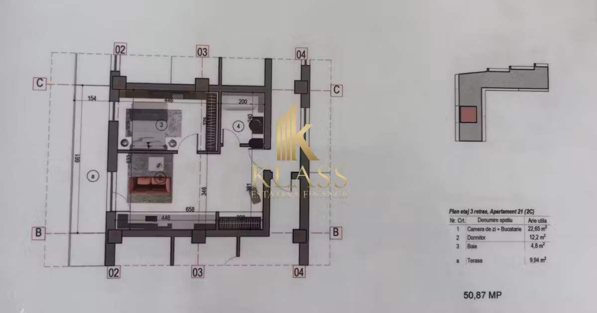 Apartament de vânzare cu 2 camere în zona Sălăjan, Sector 3