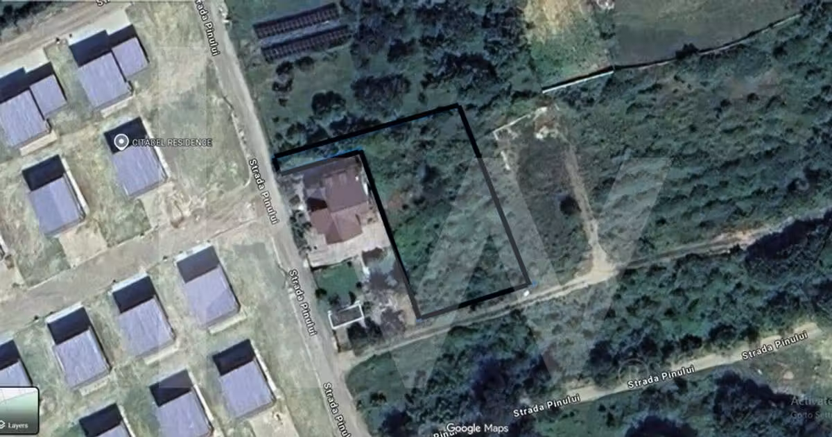 Teren Construcții intravilan de vânzare de 1409 mp, în Cisnădioara