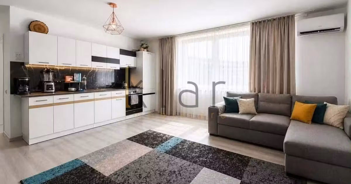 Apartament de vânzare cu 2 camere, mobilat în Florești