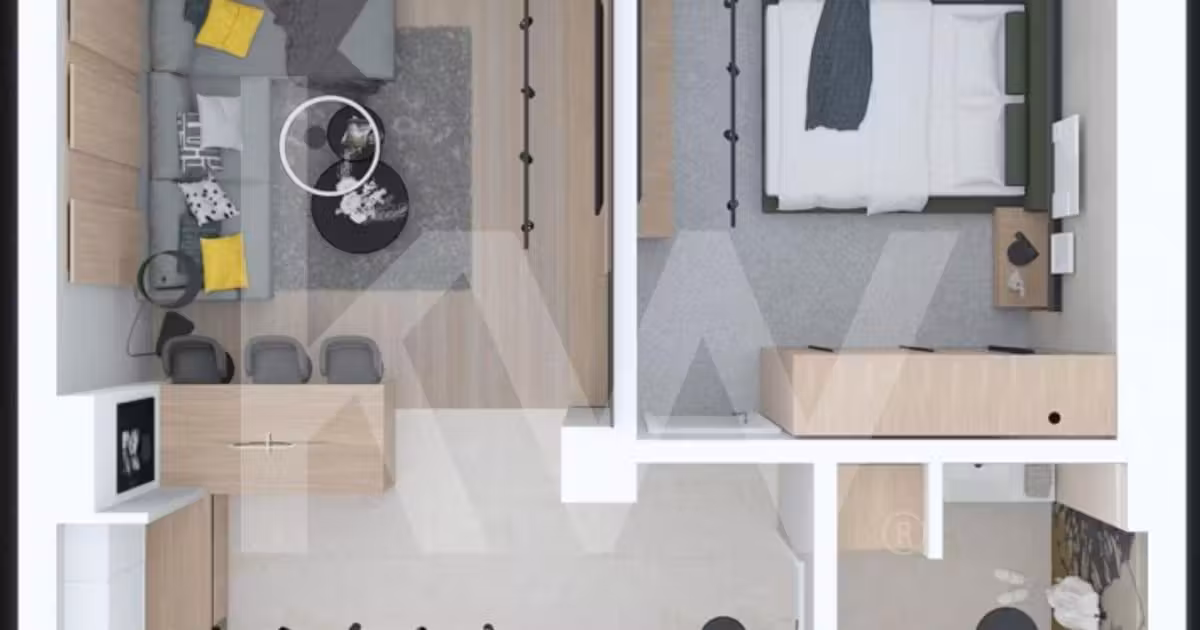 Apartament de vânzare cu 2 camere în Sebeș