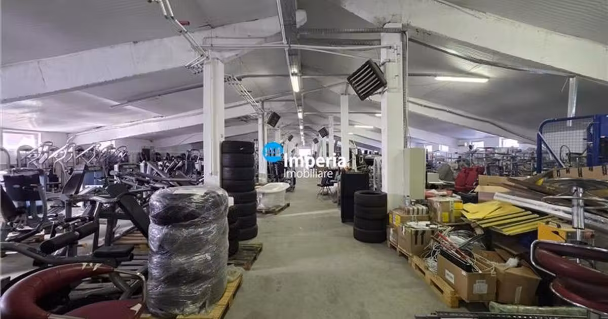 Spațiu industrial de vânzare de 1,734 mp, în zona Dancu, Iași