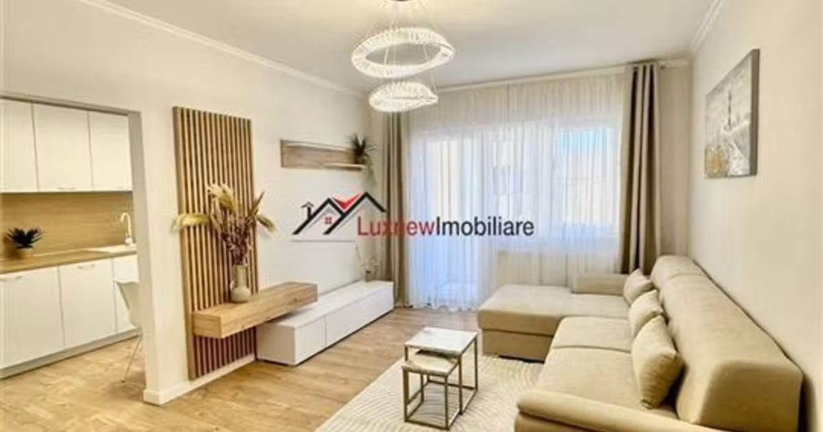 Apartament de vânzare cu 2 camere, mobilat în Florești