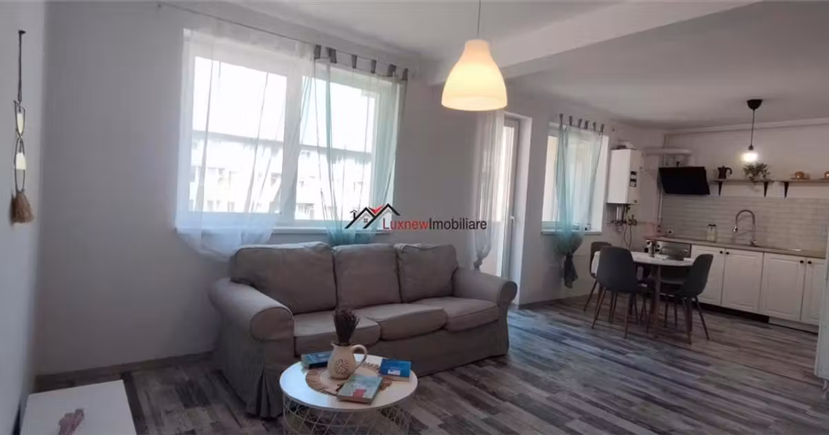 Apartament de vânzare cu 2 camere, mobilat în Florești