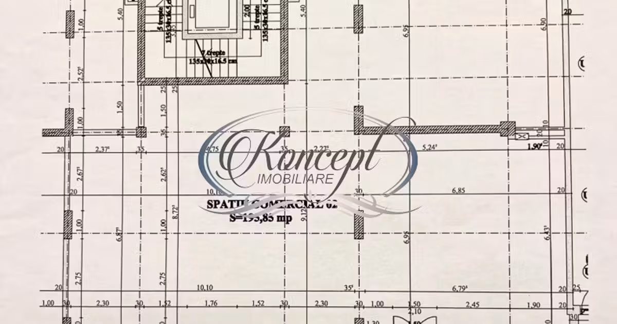 Spațiu comercial de vânzare de 195.85 mp, în zona Mărăști, Cluj-Napoca