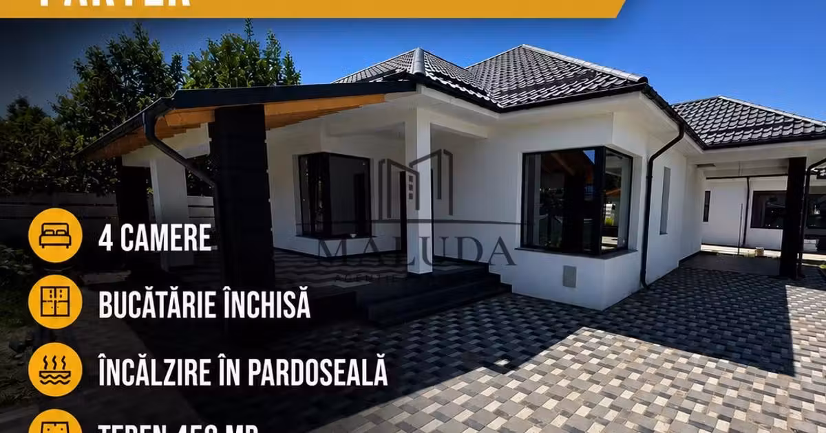 Casă individuală de vânzare cu 4 camere în Ștefănești