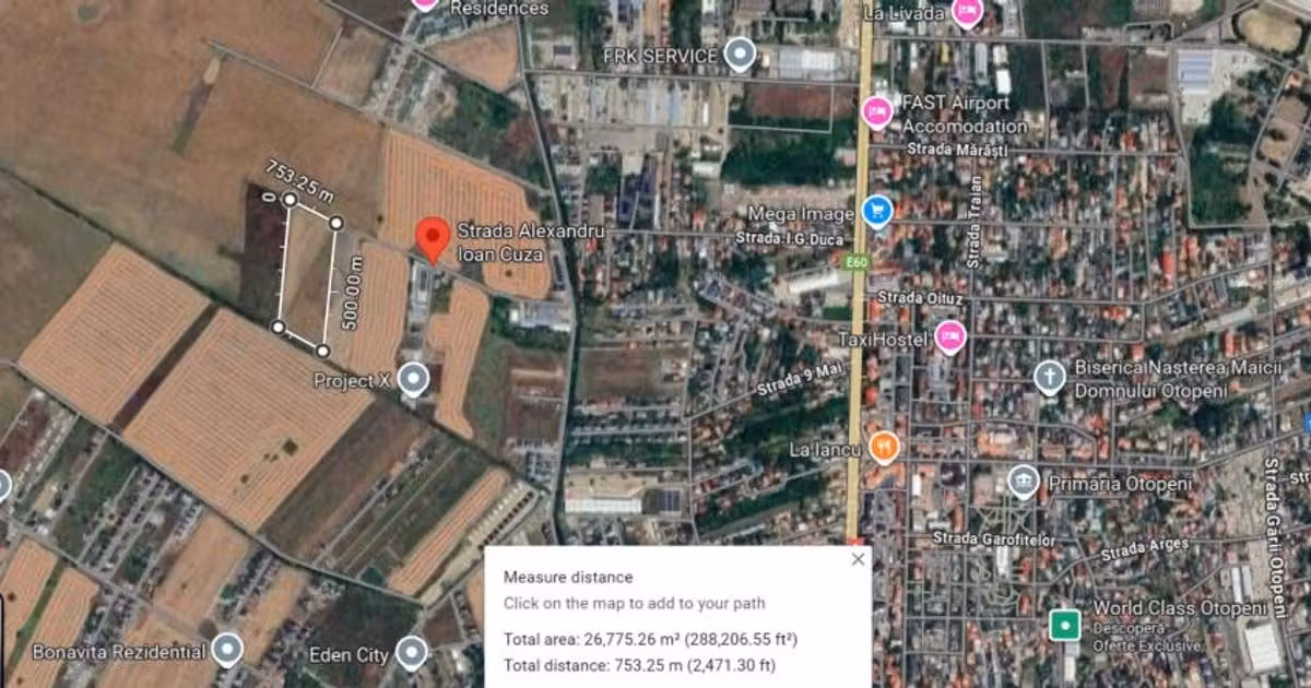 Teren intravilan de vânzare în zona Tineretului, Sector 4