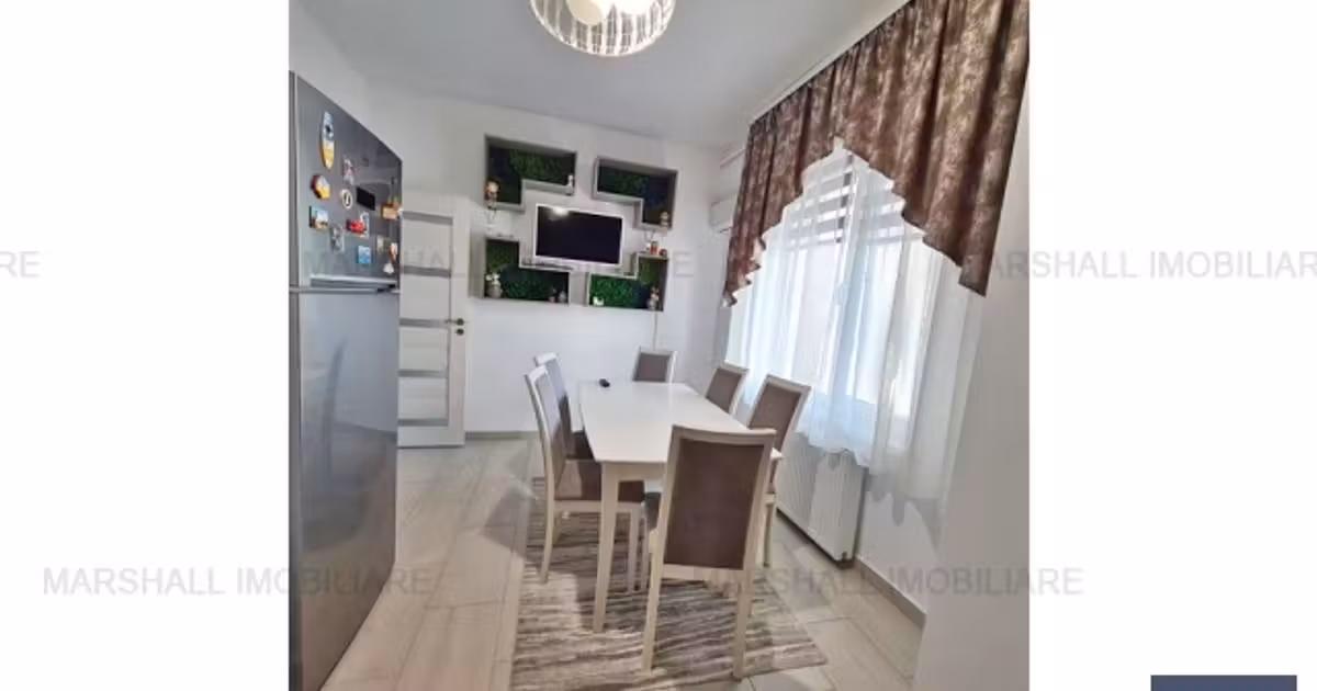 Apartament de vânzare cu 3 camere, mobilat în zona 9 Mai, Ploiești