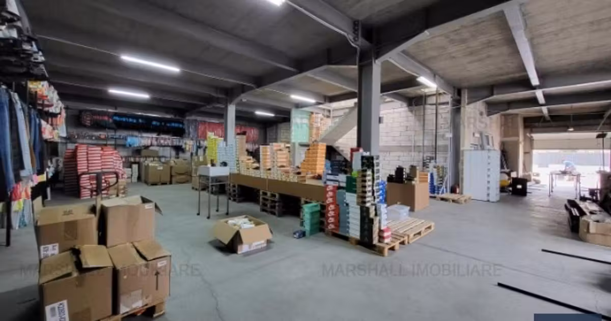 Spațiu industrial de vânzare 798.55 mp în zona Exterior Vest, Ploiești