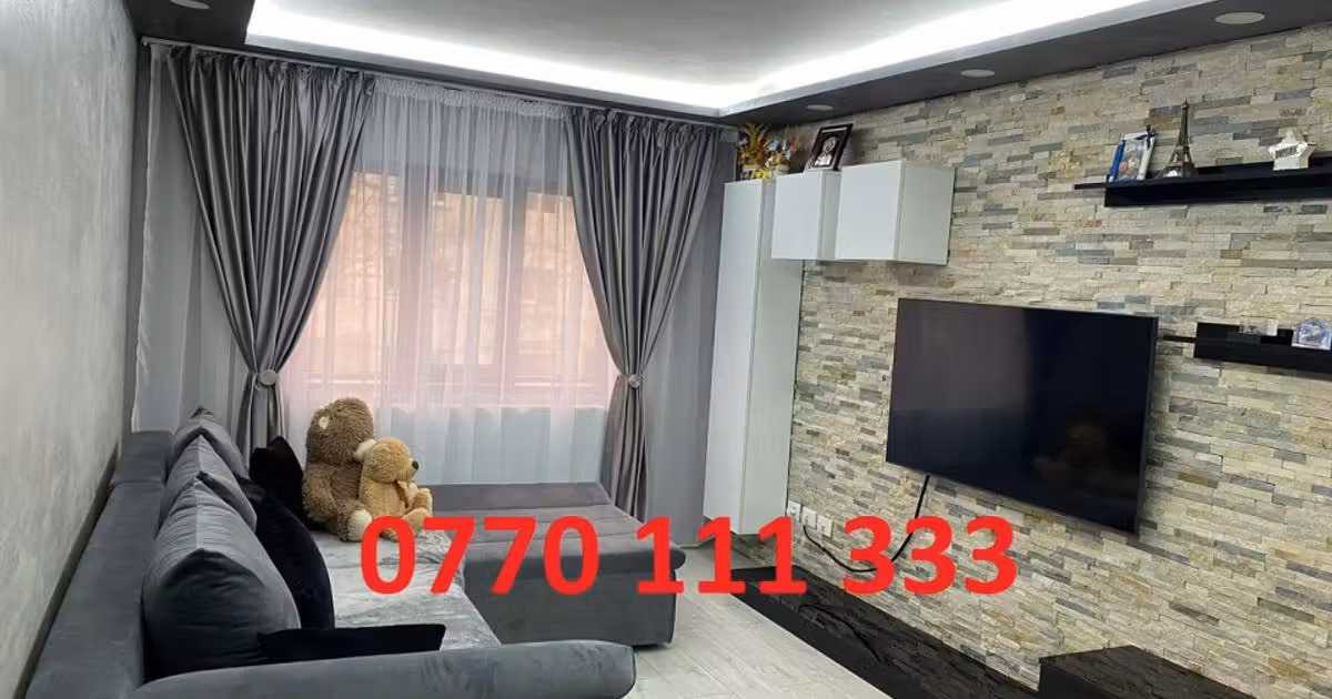 Apartament de vânzare cu 2 camere, mobilat în zona Vidin-Progresul, Brăila