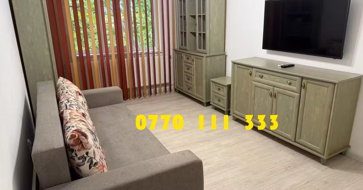 Apartament de vânzare cu 2 camere, mobilat în zona Dorobanți, Brăila