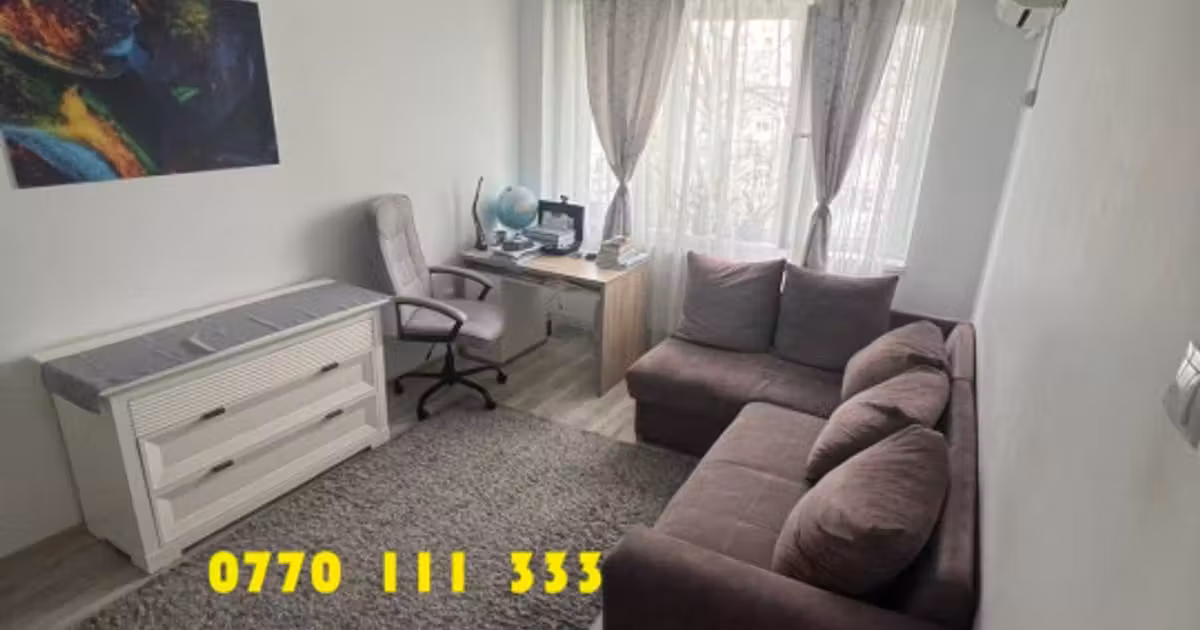 Apartament de vânzare cu 2 camere, mobilat în zona Hipodrom, Brăila