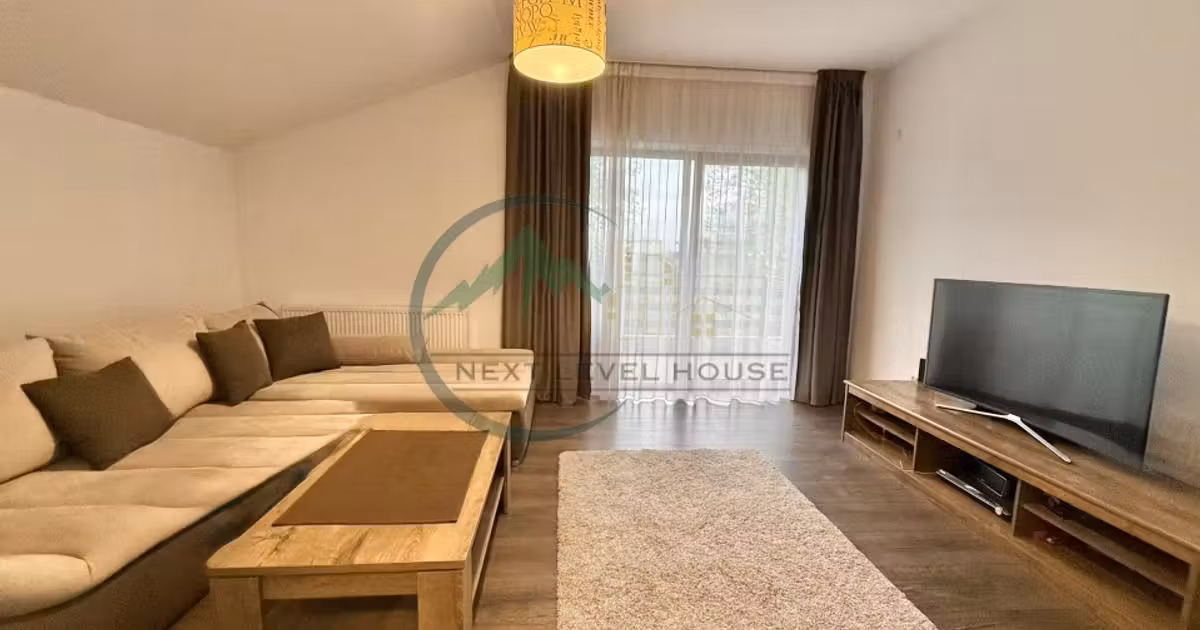 Apartament de vânzare cu 2 camere, mobilat în Sânpetru